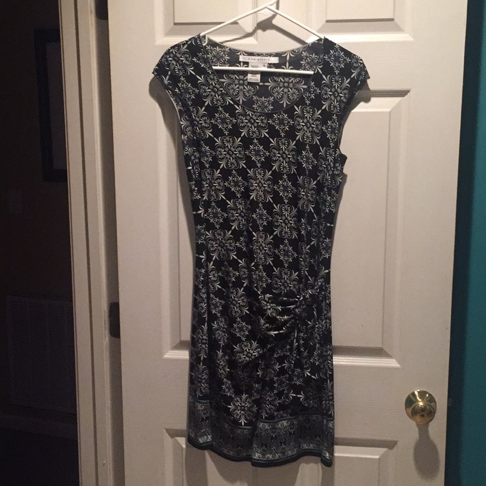 Max Studio, black, street length dress, Sz. S